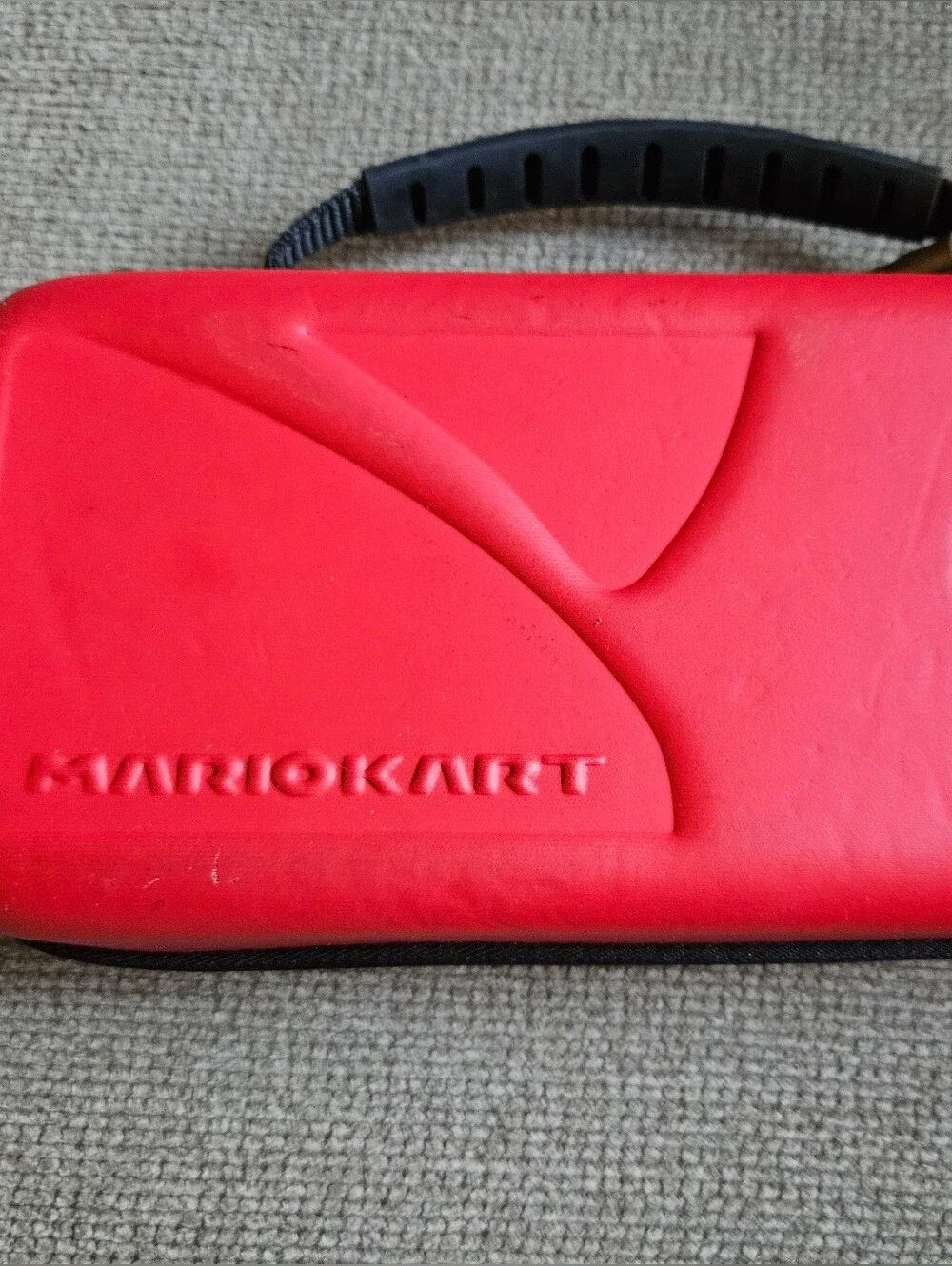 Mario Kart Red Hard Shell Carry Case For Nintendo Handheld Systems